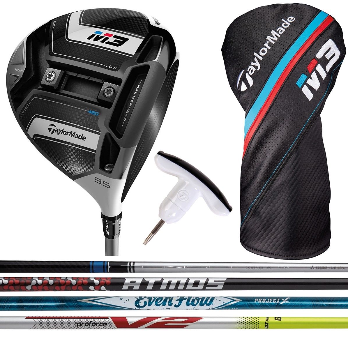 Taylormade M3 Driver Custom Shafts Taylormade M3 Driver Custom Shafts